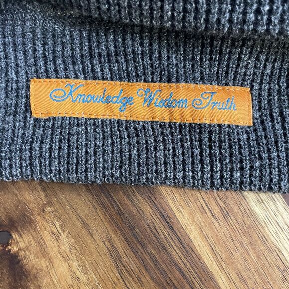 Robert Graham Sweater Camo Elbow Patches Crew Neck‎ Men’s Medium - Picture 5 of 9